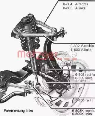 Metzger 83006111 - Тяга / стойка, стабилизатор autosila-amz.com