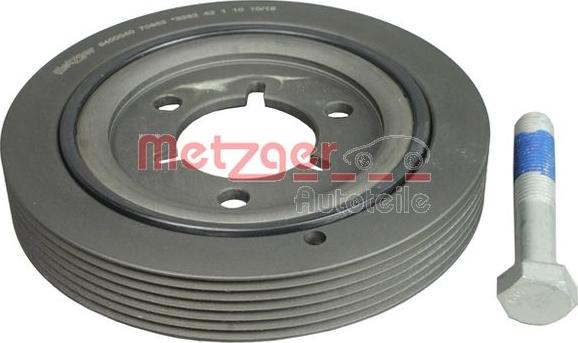 Metzger 6400040 - Шкив коленчатого вала autosila-amz.com