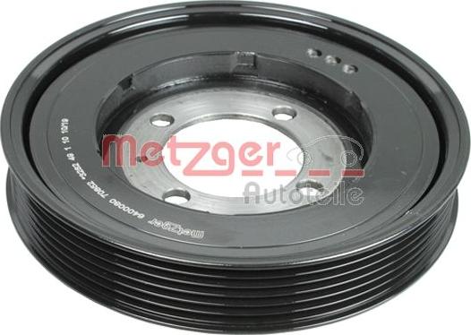 Metzger 6400080 - Ременный шкив, коленчатый вал ! \00>11 OPEL ASTRA A+ 1.7, G (F35), (F48, F08), (F69), H, GTC, Van, C autosila-amz.com