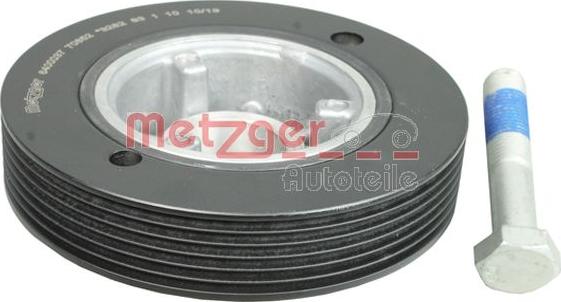 Metzger 6400037 - Шкив коленчатого вала autosila-amz.com