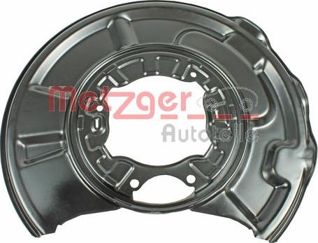 Metzger 6115009 - Отражатель, защита, тормозной диск autosila-amz.com