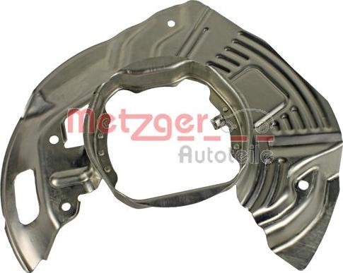 Metzger 6115028 - Отражатель, защита, тормозной диск autosila-amz.com