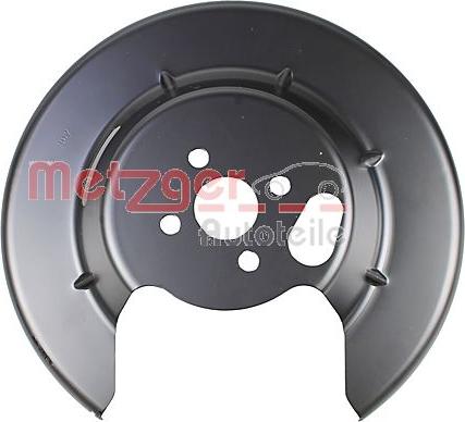 Metzger 6115318 - Отражатель, защита, тормозной диск autosila-amz.com