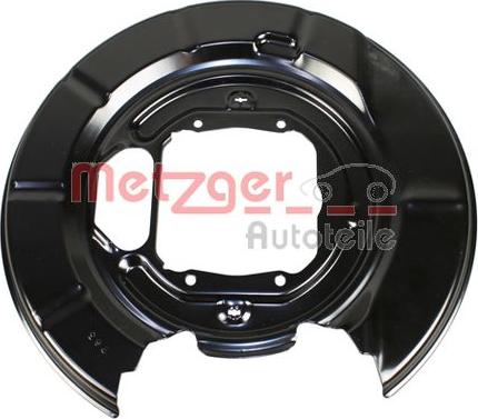 Metzger 6115257 - Отражатель, защита, тормозной диск autosila-amz.com