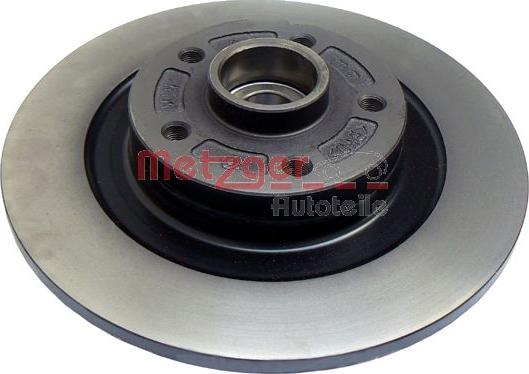 Metzger 6110095 - Тормозной диск autosila-amz.com