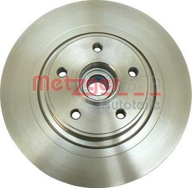 Metzger 6110058 - Тормозной диск autosila-amz.com