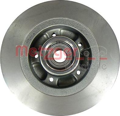Metzger 6110008 - Тормозной диск autosila-amz.com