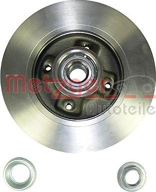 Metzger 6110726 - Тормозной диск autosila-amz.com