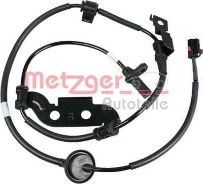 Metzger 0900992 - Датчик ABS, частота вращения колеса autosila-amz.com