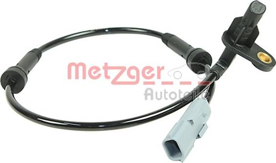 Metzger 0900940 - Датчик ABS, частота вращения колеса autosila-amz.com