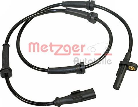 Metzger 0900959 - Датчик ABS, частота вращения колеса autosila-amz.com