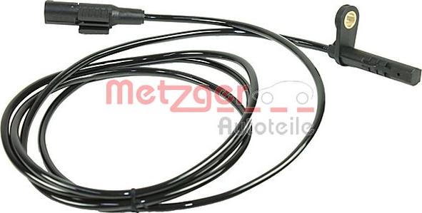 Metzger 0900972 - Датчик ABS, частота вращения колеса autosila-amz.com