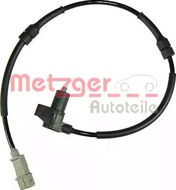 Metzger 0900460 - Датчик ABS, частота вращения колеса autosila-amz.com