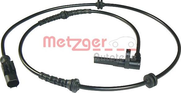 Metzger 0900413 - Датчик ABS, частота вращения колеса autosila-amz.com