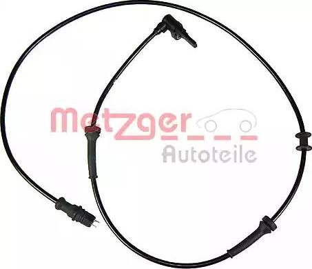 Metzger 0900428 - Датчик ABS, частота вращения колеса autosila-amz.com