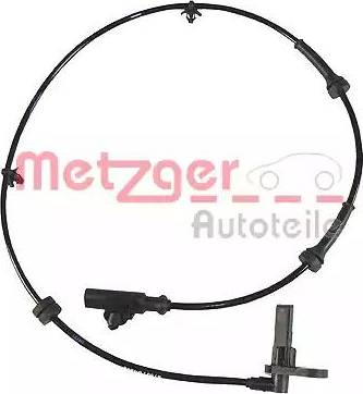 Metzger 0900549 - Датчик ABS, частота вращения колеса autosila-amz.com