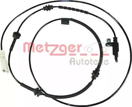 Metzger 0900540 - Датчик ABS, частота вращения колеса autosila-amz.com