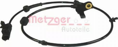 Metzger 0900548 - Датчик ABS, частота вращения колеса autosila-amz.com
