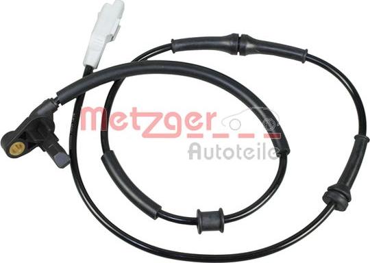 Metzger 0900560 - Датчик ABS, частота вращения колеса autosila-amz.com