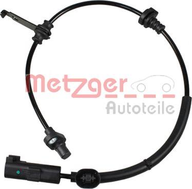 Metzger 0900568 - Датчик ABS, частота вращения колеса autosila-amz.com