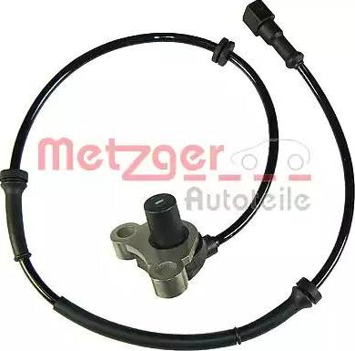 Metzger 0900504 - Датчик ABS, частота вращения колеса autosila-amz.com