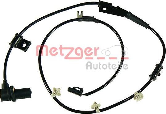 Metzger 0900585 - Датчик ABS, частота вращения колеса autosila-amz.com