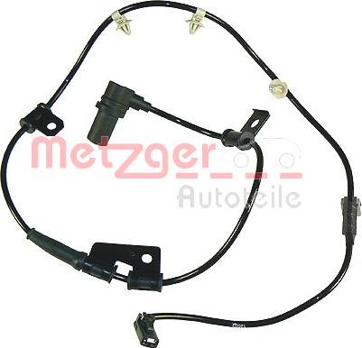 Metzger 0900586 - Датчик ABS, частота вращения колеса autosila-amz.com