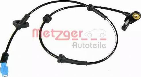 Metzger 0900530 - Датчик ABS, частота вращения колеса autosila-amz.com