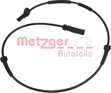Metzger 0900697 - Датчик ABS, частота вращения колеса autosila-amz.com