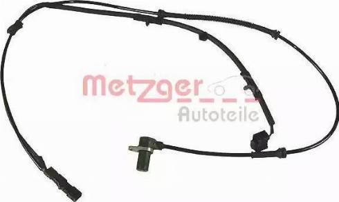 Metzger 0900606 - Датчик ABS, частота вращения колеса autosila-amz.com
