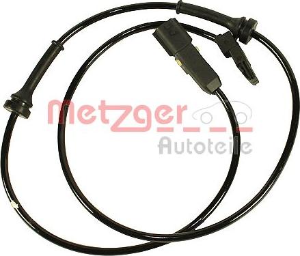 Metzger 0900686 - Датчик ABS, частота вращения колеса autosila-amz.com