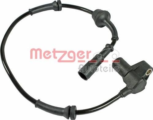 Metzger 0900092 - Датчик ABS, частота вращения колеса autosila-amz.com