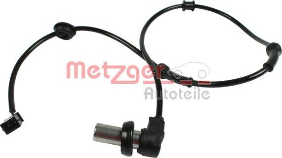 Metzger 0900068 - Датчик ABS, частота вращения колеса autosila-amz.com