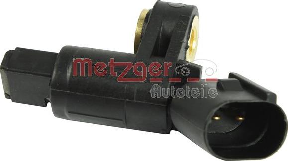 Metzger 0900063 - Датчик ABS, частота вращения колеса autosila-amz.com