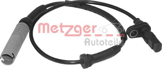 Metzger 0900014 - Датчик ABS, частота вращения колеса autosila-amz.com