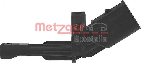 Metzger 0900081 - Датчик ABS, частота вращения колеса autosila-amz.com