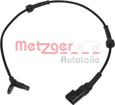 Metzger 0900024 - Датчик ABS, частота вращения колеса autosila-amz.com