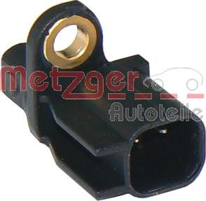 Metzger 0900028 - Датчик ABS, частота вращения колеса autosila-amz.com