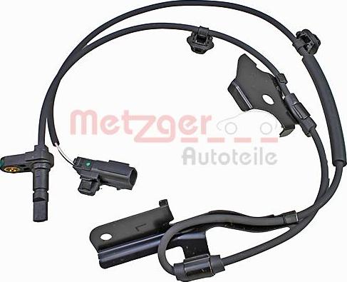 Metzger 09001401 - Датчик ABS, частота вращения колеса autosila-amz.com