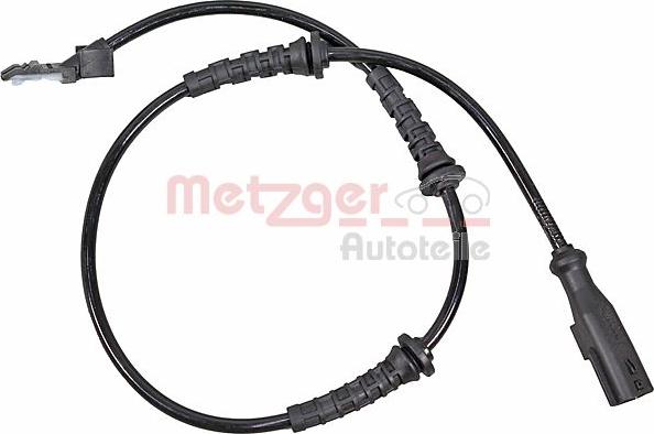 Metzger 09001482 - Датчик ABS, частота вращения колеса autosila-amz.com