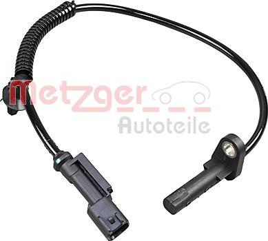 Metzger 09001433 - Датчик ABS, частота вращения колеса autosila-amz.com