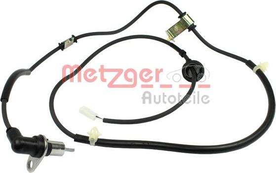 Metzger 0900142 - Датчик ABS, частота вращения колеса autosila-amz.com