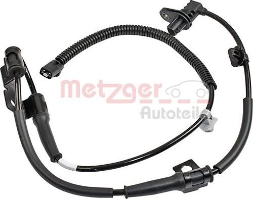 Metzger 09001478 - Датчик ABS, частота вращения колеса autosila-amz.com