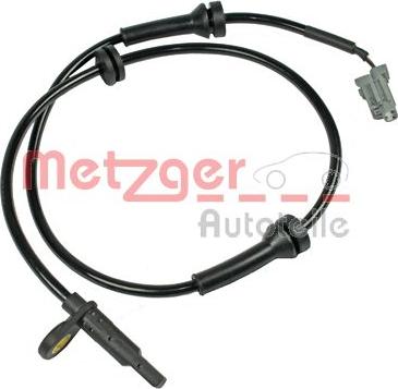 Metzger 0900147 - Датчик ABS, частота вращения колеса autosila-amz.com