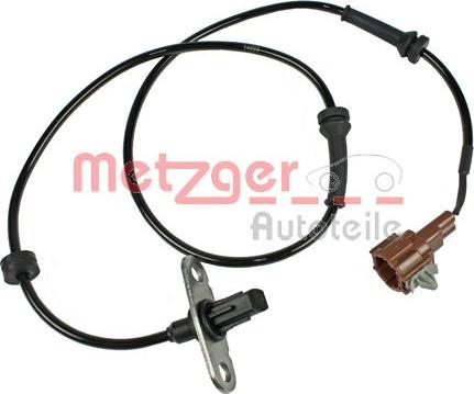 Metzger 0900150 - Датчик ABS, частота вращения колеса autosila-amz.com