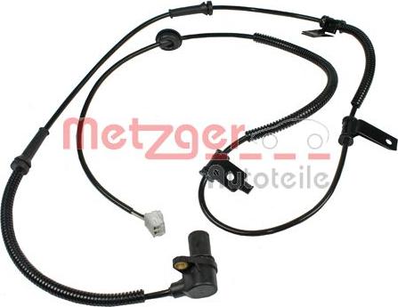 Metzger 0900151 - Датчик ABS, частота вращения колеса autosila-amz.com