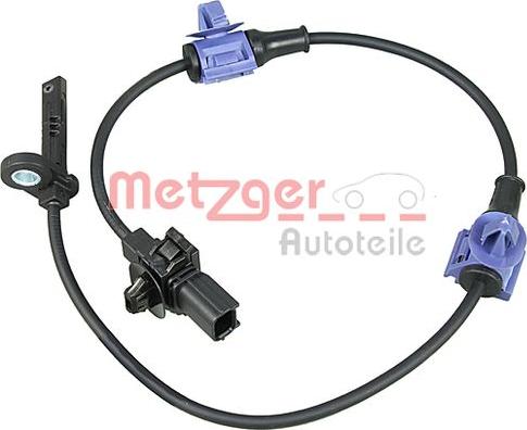 Metzger 09001049 - Датчик ABS, частота вращения колеса autosila-amz.com