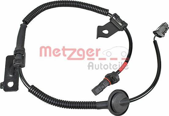 Metzger 09001002 - Датчик ABS, частота вращения колеса autosila-amz.com