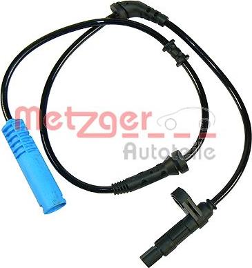 Metzger 0900100 - Датчик ABS, частота вращения колеса autosila-amz.com