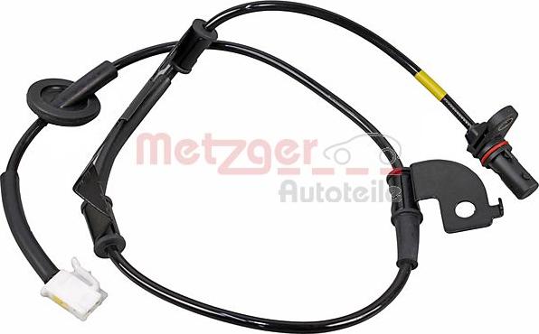 Metzger 09001015 - Датчик ABS, частота вращения колеса autosila-amz.com